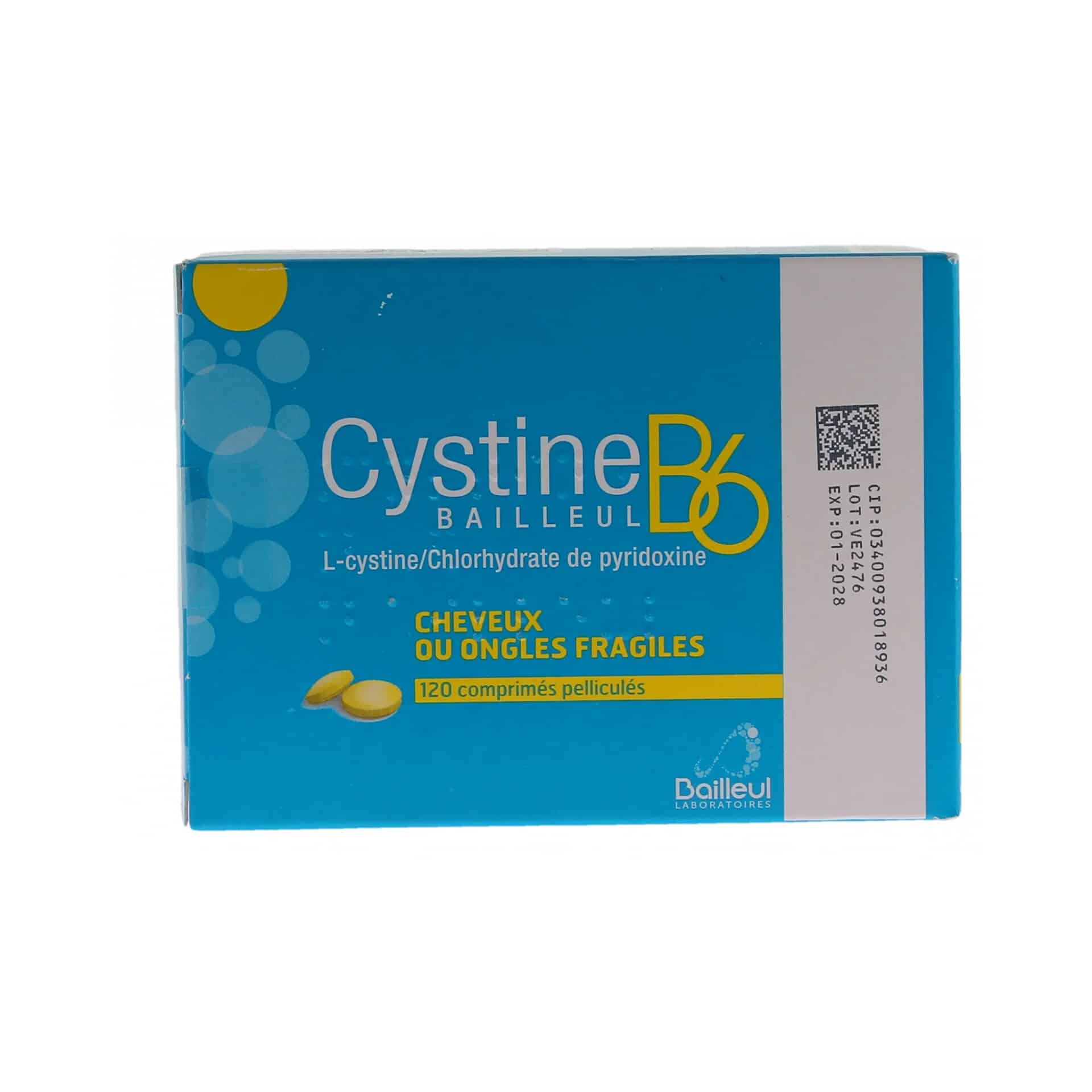 قرص سیستین ب 6 زینک بایول BAILLEUL فرانسه