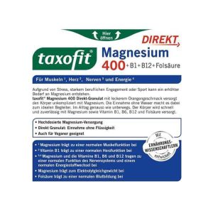 پودر منیزیم 400 و ویتامین گروه ب تاکسوفیت - عکس 1 | خوشگل شو