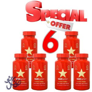 پک ویژه 6 عددی قرص هیرتامین ادونس فرمولا (آمریکا)