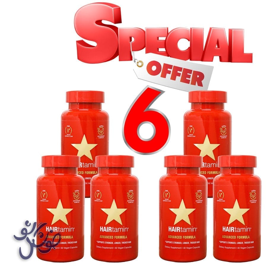 پک ویژه 6 عددی قرص هیرتامین ادونس فرمولا (آمریکا)