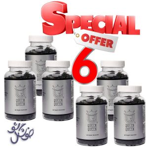 پک ویژه 6 عددی پاستیل کویین کویین اورجینال