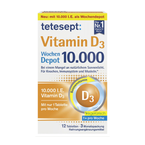 قرص ویتامین D3 10.000 تتسپت