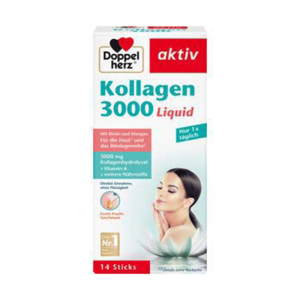 کلاژن مایع دوز 3000 دوپل هرز
