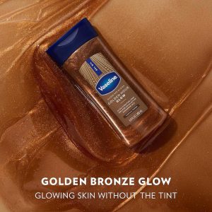 ژل روغنی براق‌ کننده بدن وازلین گلدن گلو - عکس 1 | خوشگل شو