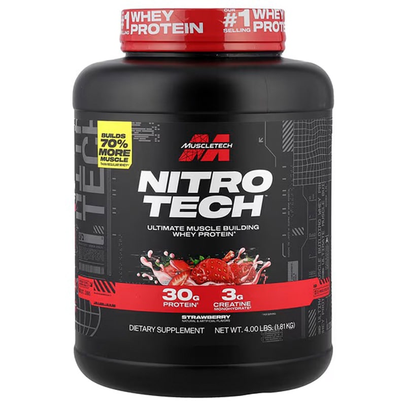 وی پروتئین نیتروتک ماسل تک - MUSCLE TECH - عکس 2 | خوشگل شو